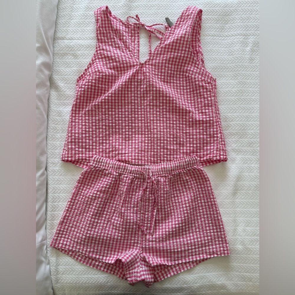 ASOS Pink Gingham Set